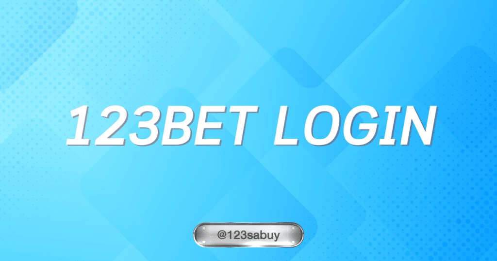 123bet login (3)